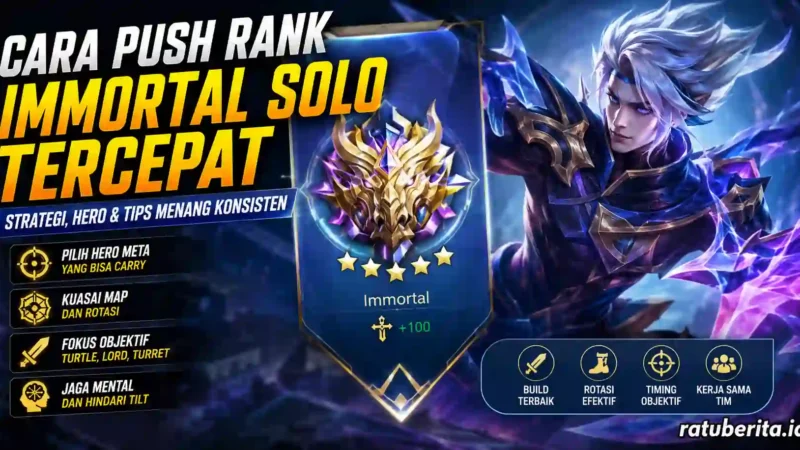 Tips Push Rank Game Mobile Agar Cepat Naik Tier dan Tidak Mudah Kalah